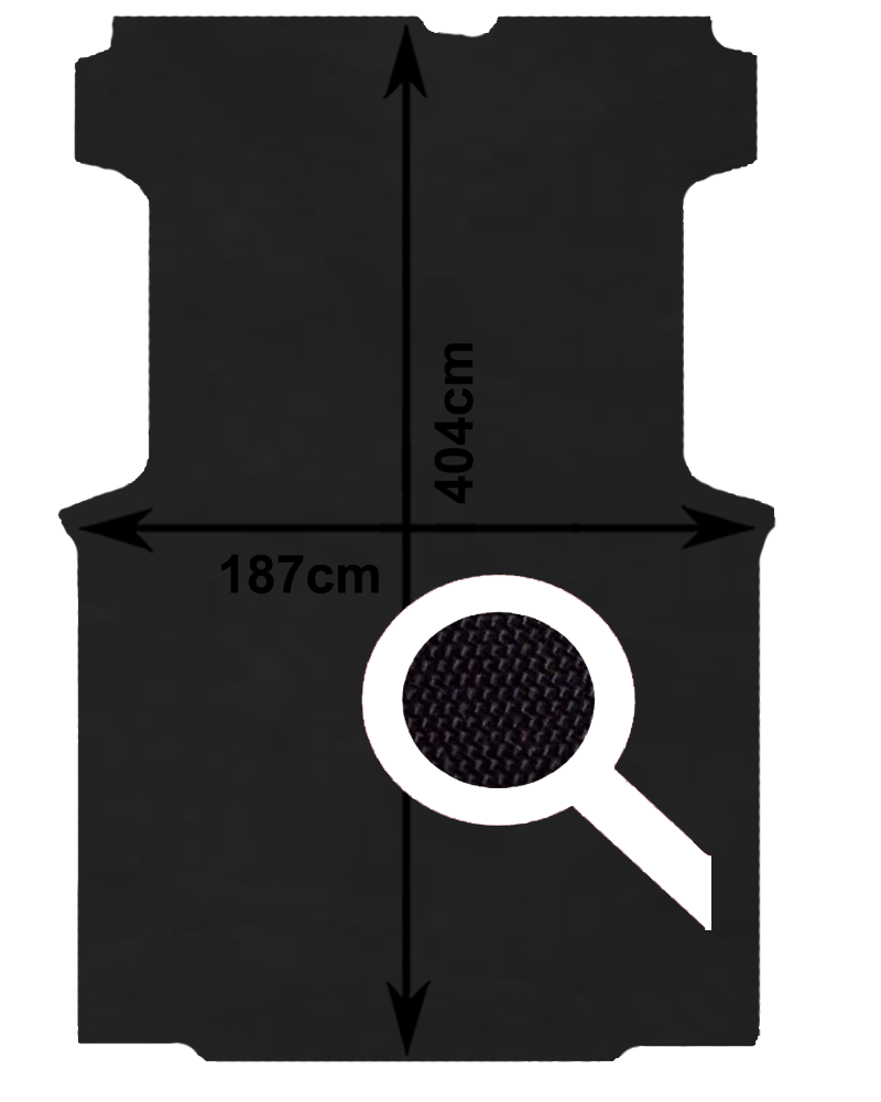 thumbnail image 2 of Lengenfelder Rubber Floor Mat For Citroen Jumper II - 1-Piece Front Black Mat 2 of 10
