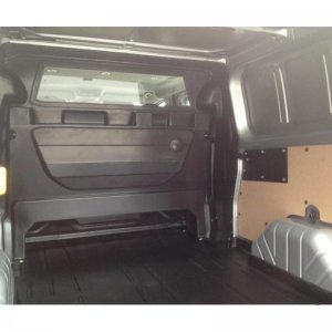 Laadvloermat Ford Transit Custom Dubbele Cabine 2012-heden