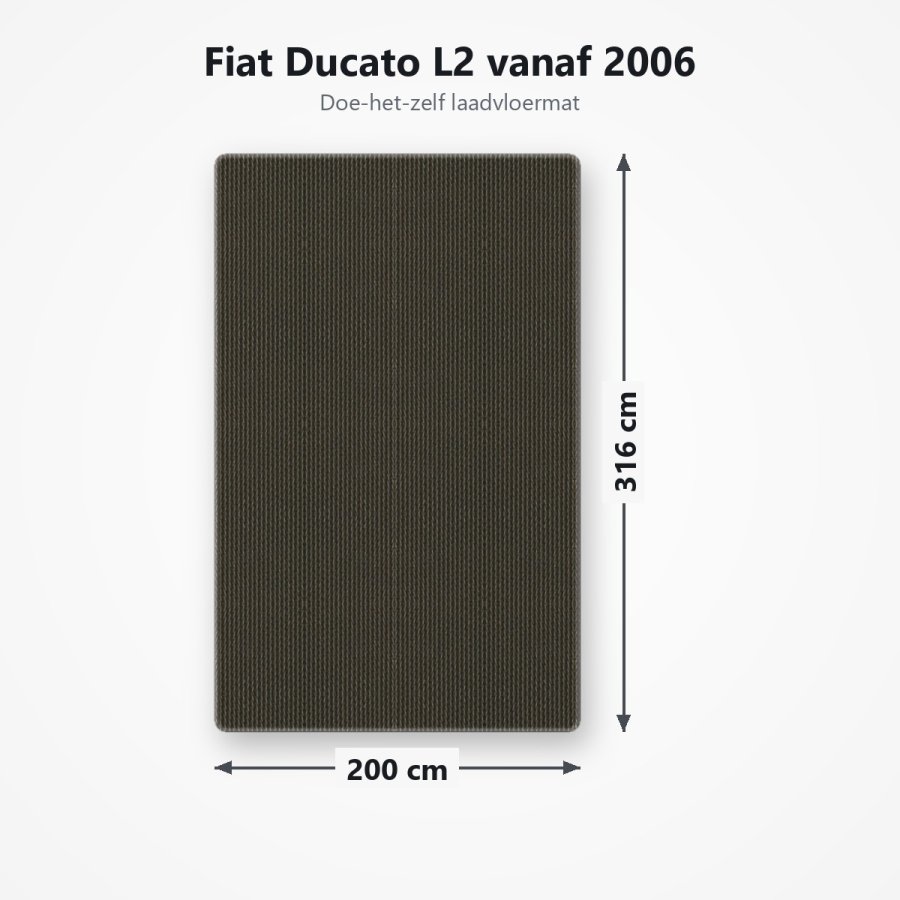 Laadvloermat Fiat Ducato L2 vanaf 2006