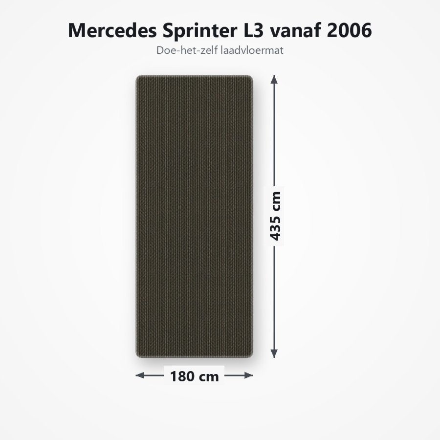 Laadvloermat Mercedes Sprinter L3 vanaf 2006