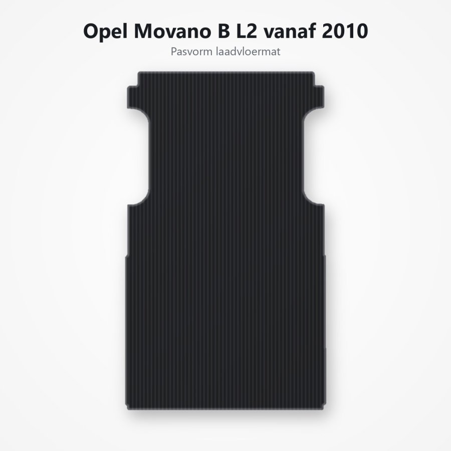 Laadvloermat Opel Movano B L2 vanaf 2010