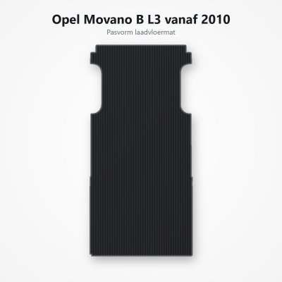 Laadvloermat Opel Movano B L3 vanaf 2010