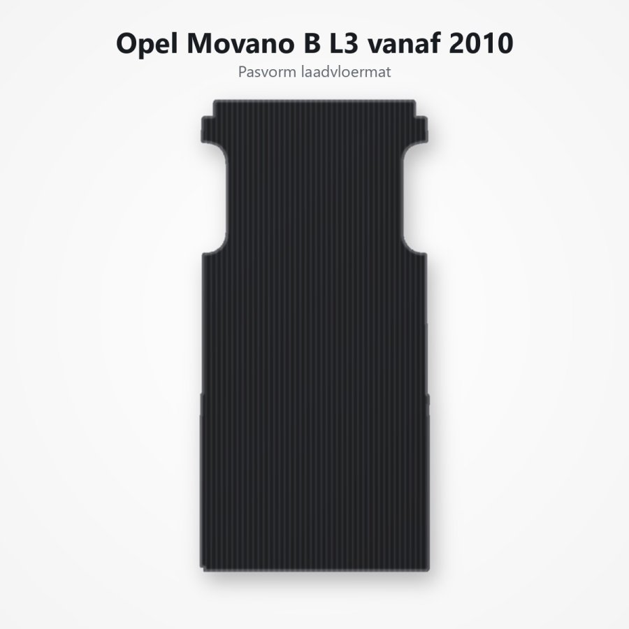 Laadvloermat Opel Movano B L3 vanaf 2010