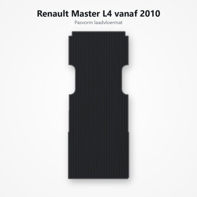 Laadvloermat Renault Master L4 vanaf 2010
