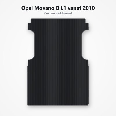 Laadvloermat Opel Movano B L1 vanaf 2010