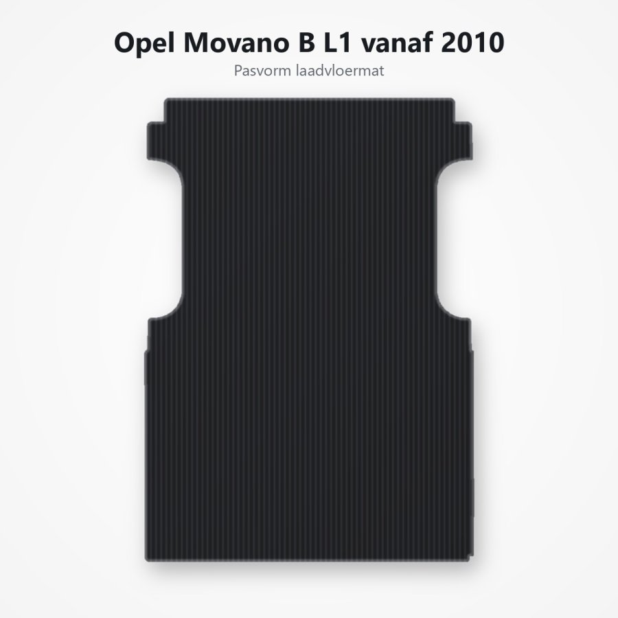 Laadvloermat Opel Movano B L1 vanaf 2010