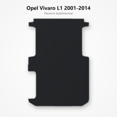Laadvloermat Opel Vivaro L1 '01-'14