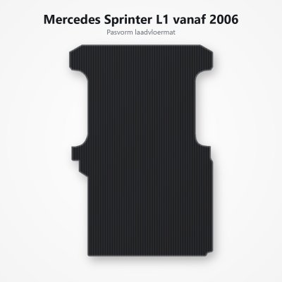 Laadvloermat Mercedes Sprinter L1 vanaf 2006