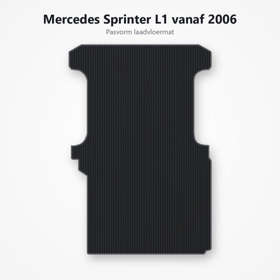 Laadvloermat Mercedes Sprinter L1 vanaf 2006