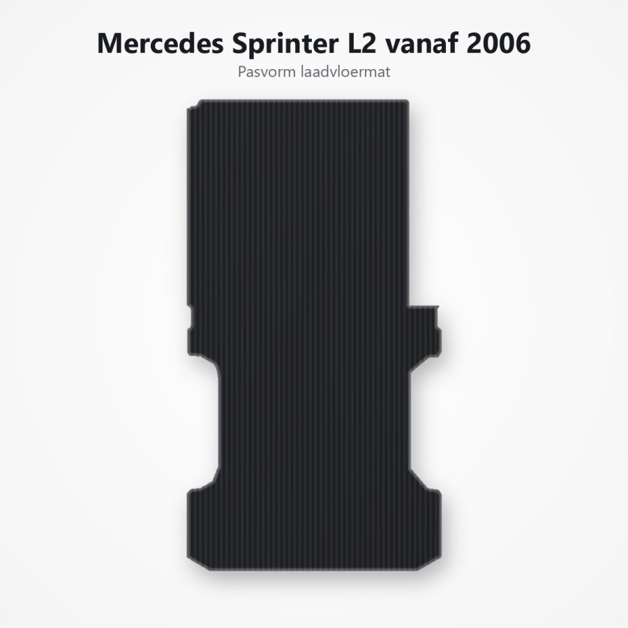 Laadvloermat Mercedes Sprinter L2 vanaf 2006