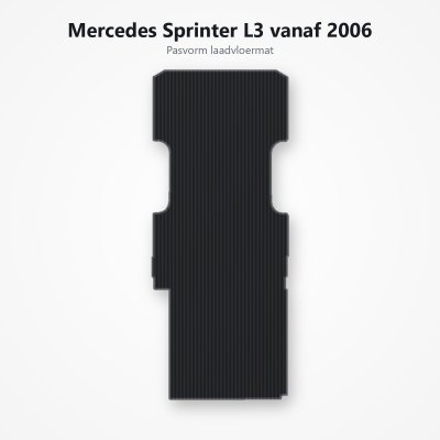 Laadvloermat Mercedes Sprinter L3 vanaf 2006